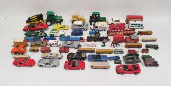 Assorted diecast cars to include Connaught 2l G.Prix No.8 car, Dinky Toys 480 Bedford van,