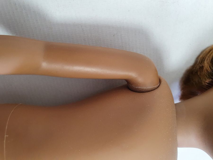 Sasha doll in tubular case, possibly 'Redhead Gregory' Condition ReportHair is stable. No major - Image 6 of 15