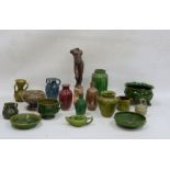 *** WITHDRAWN *** Collection of English and Continental pottery, painted and impressed marks,