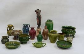 *** WITHDRAWN *** Collection of English and Continental pottery, painted and impressed marks,
