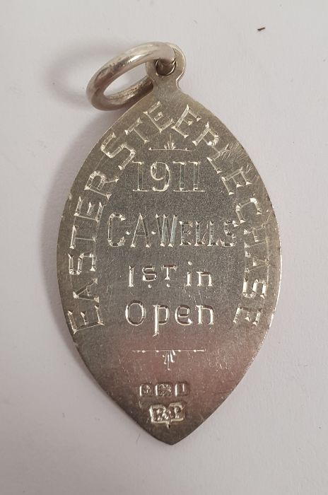 Three silver Farnham Grammar School medals, two 1920's/30's Farnham silver sporting medals, a - Image 10 of 14