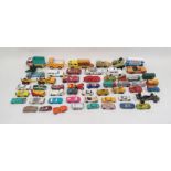 Vintage diecast cars to include Lesney Matchbox series No.25 Ford Cortina, Matchbox series No.15