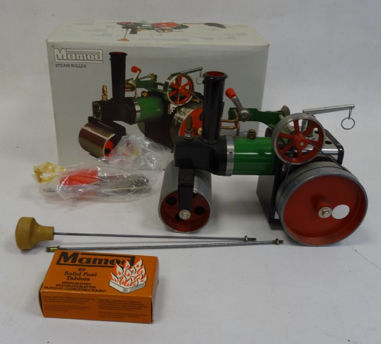 Mamod steam roller in box