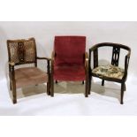 Four assorted chairs (4)