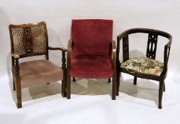 Four assorted chairs (4)