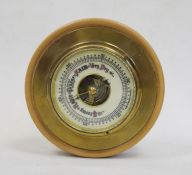 German barometer with circular dial