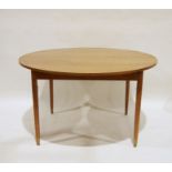 Mid-century modern teak extending table