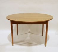 Mid-century modern teak extending table