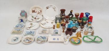 *** WITHDRAWN *** Collection of assorted pottery, porcelain and glassware, including a Solian Ware