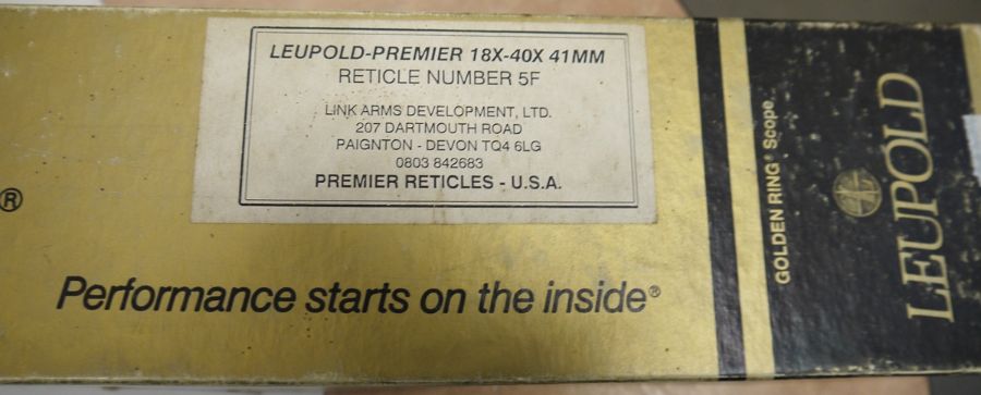 Leupold Premier 18x-40x 41mm telescopic sight - Image 3 of 3