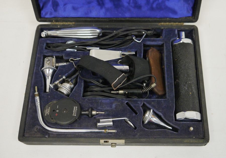 Gowlland ophthalmoscope with case - Image 2 of 2