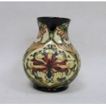 Moorcroft pottery vase, stamped and dated 2004 to base
