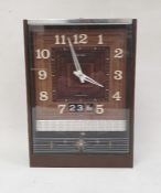 Retro Seiko wall clock with date aperture