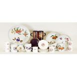 Quantity of Royal Worcester Evesham to include six scallopshells, six soup bowls, six side plates,