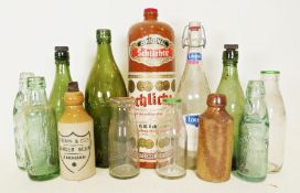 Three boxes of glass and ceramic bottles (3 boxes)  Condition ReportPhotos added