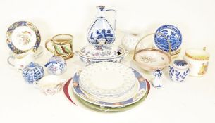 Two boxes of assorted glass and chinaware (2 boxes)