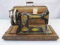 1920's Jones Family C.S Sewing machine