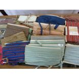 Passementerie / furnishing braids - quantity. vintage, mainly French on cards, many original and