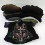Assorted woollen jumpers to include Zadig and Voltaire black waistcoat with embroidered back,