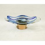 1960's Josef Hospodka for Chribska, Czech glass bowl (10cm tall x 29cm wide)Condition Reportthere