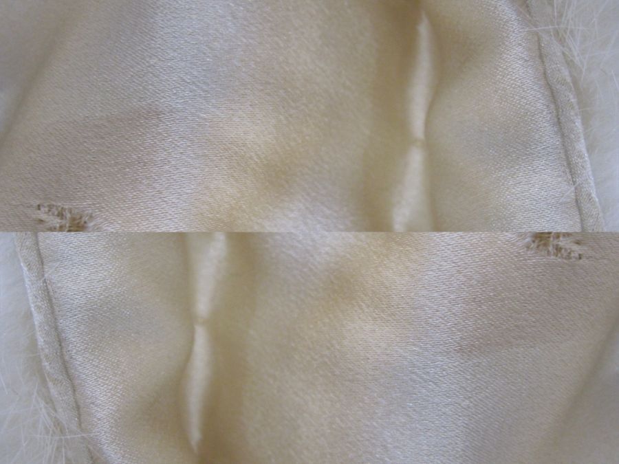 Vintage white mink short jacket and a mink stole with tippet fringes (2)Condition ReportPlease see - Image 4 of 6