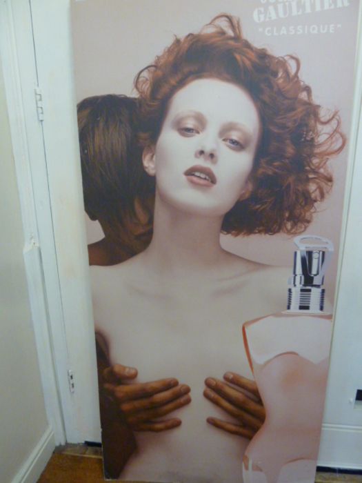 Vintage poster Jean Paul Gaultier 'Classique', 179cm x 86cm approx. (unframed)  Acquired from
