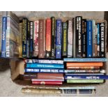 Collection of hardback books on various subjects including military, history and biography (2