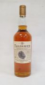 Bottle of Talisker Single Malt Scotch Whisky, aged 10 years, 1 litre