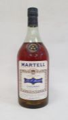 Bottle of J & F Martell Cognac, France, 32 us. Fl. ozs
