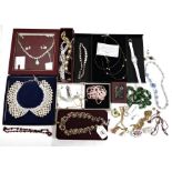 Crowns and Regalia Queen Victoria Collectors set necklace and earrings in box, necklace and