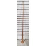 Brass coaching horn , 127cm long