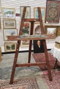 Large artist vintage easel