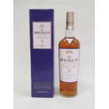 Bottle of The Macallan Fine Oak 18 Single Malt Highland Scotch Whisky, aged 18 years, 70cl