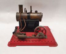 Vintage Mamod made tinplate live steam stationary engine