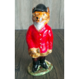 Limited edition (13/14) Anita Harris 'Foxy Gent'. One of only 14 produced,  gold signed to base.