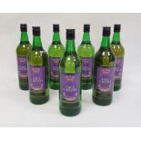 Seven bottles of Sainsbury's Pale Cream fortified wine 1 litre (7)