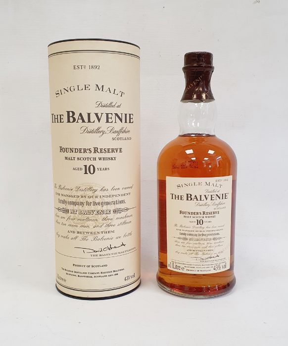 Bottle of The Balvenie Distillery Founder's Reserve Single Malt Scotch Whisky