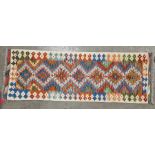 Chobi kilim runner, 206cm x 72cm