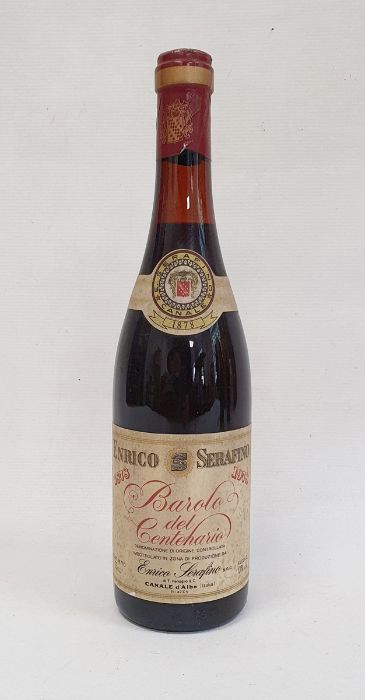 Bottle of Enrico Serafino Barolo del Centanario 1978 72cl