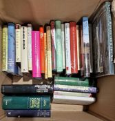 Quantity of modern hardback books to include history novels, biography, topography, etc. (3 boxes)