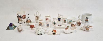 Quantity crested china (approx. 20 pieces)