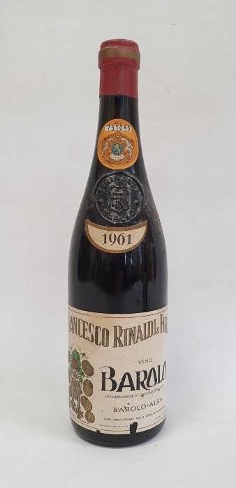 Bottle of Francesco Rinaldi & Figli Vino Barolo 1961 72cl