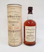 Bottle of The Balvenie Distillery Double Wood Malt Scotch Whisky, aged 12 years, 1 litre