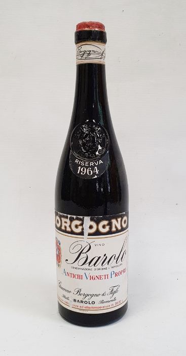 Bottle of Borgogno Vino Borolo Riserva 1964 75cl