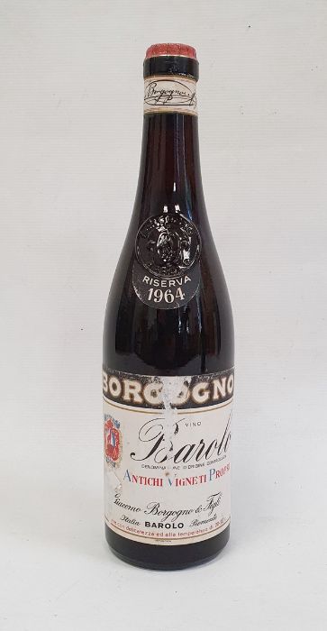 Bottle of Borgogno Vino Barolo Riserva 1964 75cl