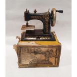 Bing Bavaria child's sewing machine in original box