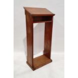 20th century oak lectern