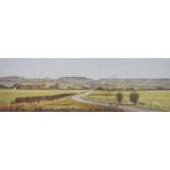 Folio of assorted prints and serigraphs to include:- After Stuart Jones, Winchcombe landscape