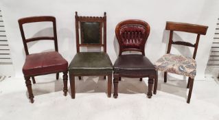 Five various assorted chairs (5)