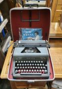 Vintage Royal Arrow typewriter